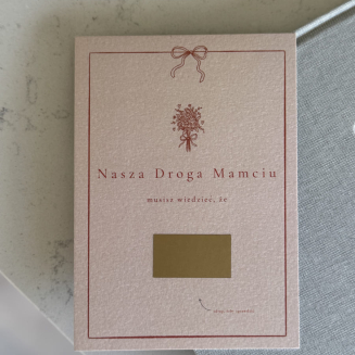Kartka zdrapka – Nasza droga Mamciu - 2
