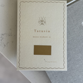 Kartka zdrapka – Tatusiu, kocham Cię - 3