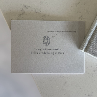 Mini kartka – Urodziny maj - 2