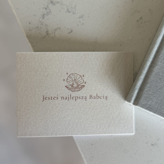 Mini kartka – Jesteś najlepszą Babcią - 2