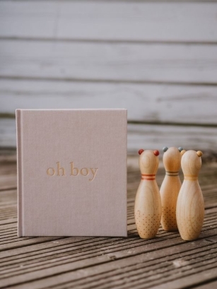 Pamiętnik chłopca oh boy Cream Linen