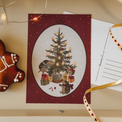 Świąteczna pocztówka od Mommy Planner