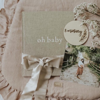 Pamiętnik dziecka - oh baby Classic Grey (Outlet) - 7