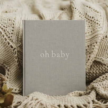 Pamiętnik dziecka - oh baby Classic Grey (Outlet)