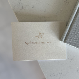 Mini kartka – Spełnienia marzeń - 2