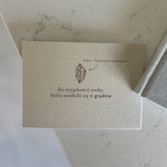Mini kartka – Urodziny grudzień - 2