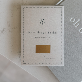 Kartka zdrapka – Nasz drogi Tatku (wersja dla rodzeństwa) - 2