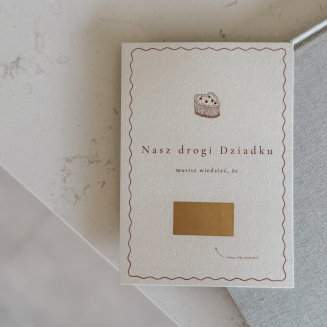 Kartka zdrapka – Nasz drogi Dziadku (wersja dla rodzeństwa) - 2