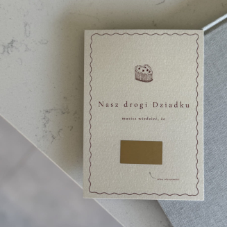 Kartka zdrapka – Nasz drogi Dziadku - 3