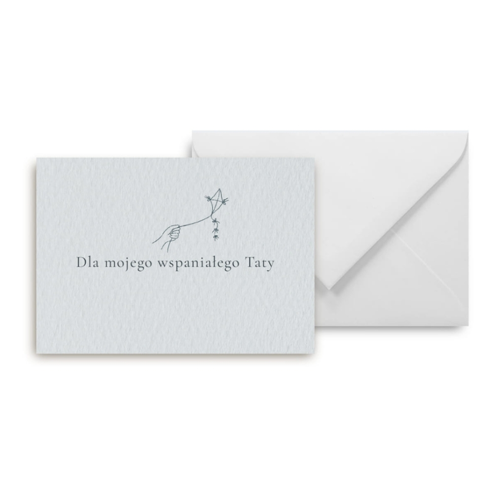 Mini kartka – Dla mojego wspaniałego Taty