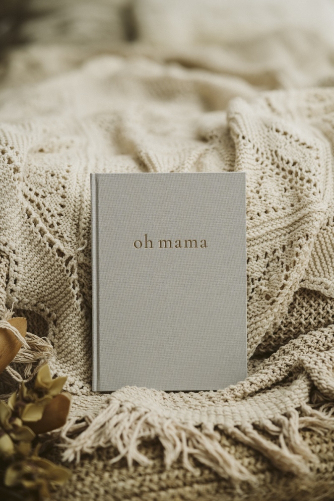 Pamiętnik przyszłej mamy – oh mama Light Grey (Outlet)