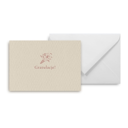 Mini kartka – Gratulacje