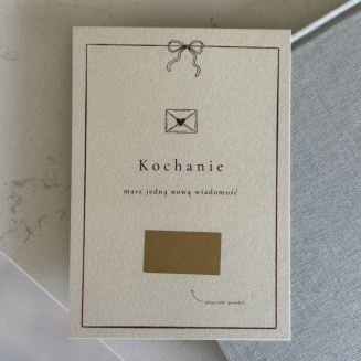 Kartka zdrapka – Kochanie, kocham Cię - 2