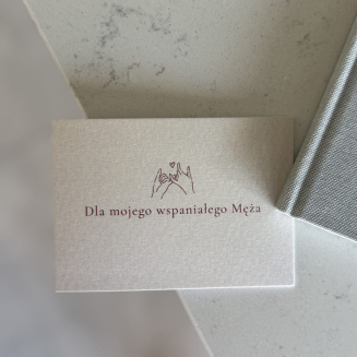 Mini kartka – Dla mojego wspaniałego Męża - 2