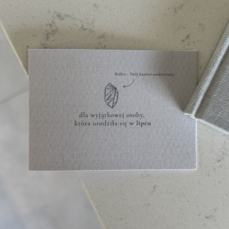 Mini kartka – Urodziny lipiec - 2