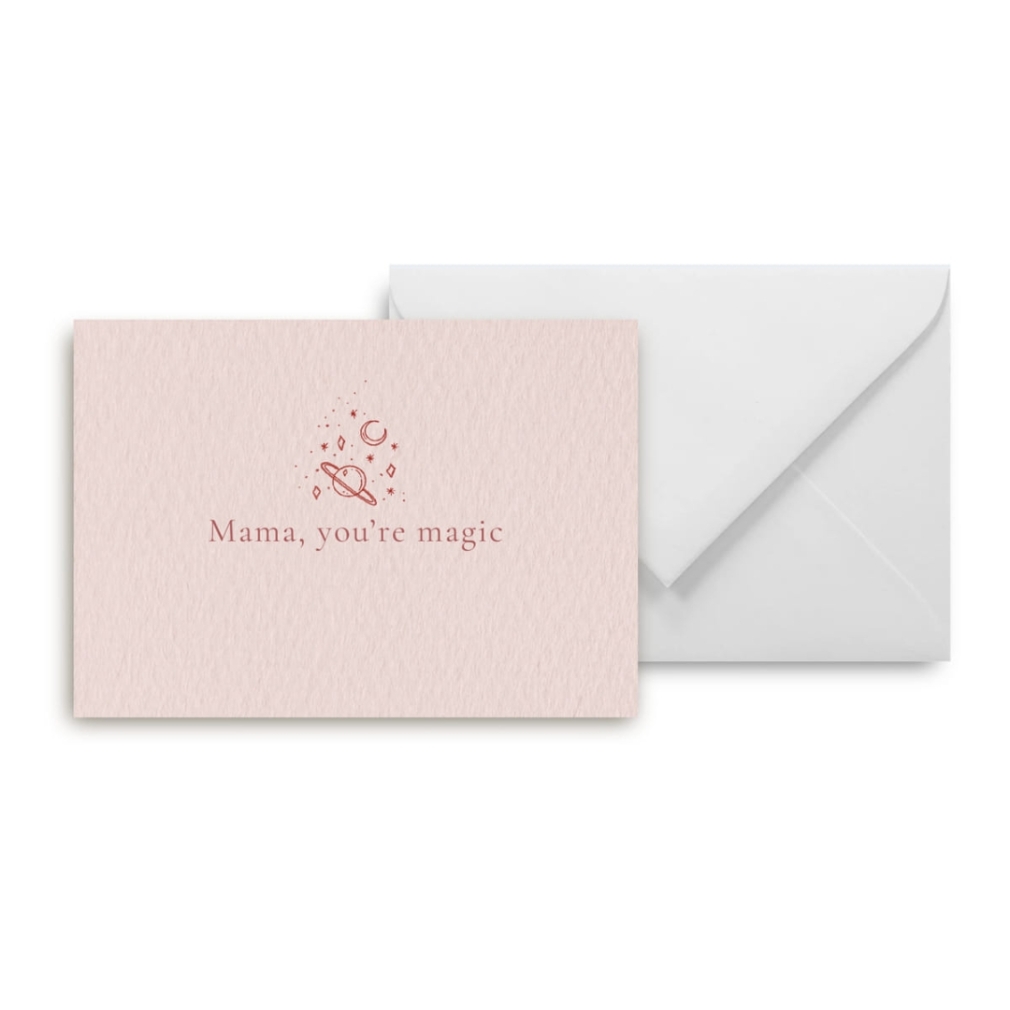 Mini kartka – Mama, you’re magic