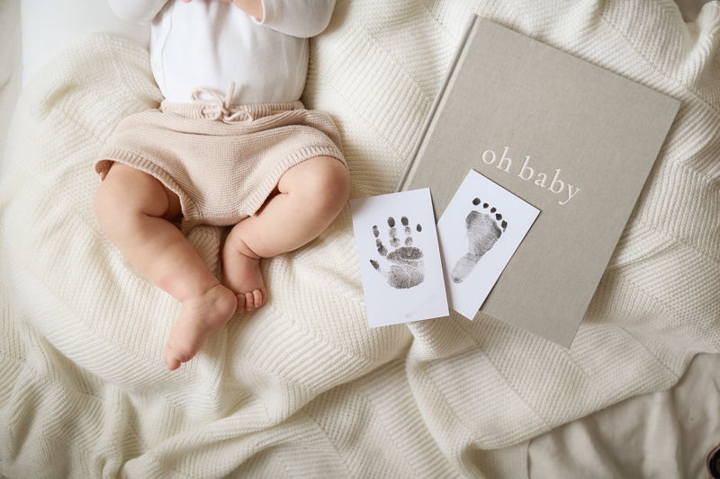 niebrudzący tusz do odcisków Oh Baby – bezpieczny tusz dla dziecka