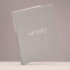 Pamiętnik dziecka - oh baby Classic Grey